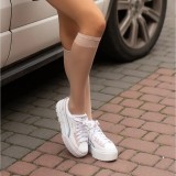 Podkolanówki NOQ By Knittex Bezuciskowe Lycra 15 Den 2 pary