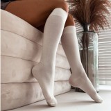 Podkolanówki Bawełniane MILENA GŁADKIE