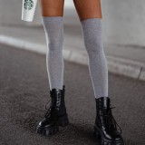 Zakolanówki Bawełniane MILENA GŁADKIE