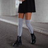 Zakolanówki Bawełniane MILENA GŁADKIE