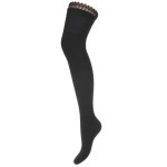 Zakolanówki Bawełniane MILENA z Koronką