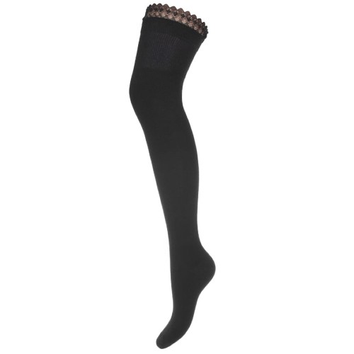 Zakolanówki Bawełniane MILENA z Koronką