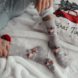 Skarpety Męskie MILENA ŚWIĄTECZNE Wzorzyste