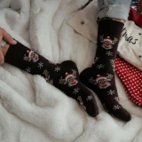 Skarpety Męskie MILENA ŚWIĄTECZNE Wzorzyste