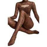 Rajstopy koronkowe NOQ By Knittex CHANTILLY 30 Den 3D 12601