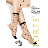 Skarpetki w serca LORES CUORI 20 Den