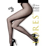 Rajstopy w kropki LORES POINT 20 Den