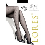 Rajstopy w kropki LORES TULLE 20 Den