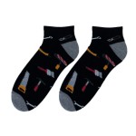 Stopki BRATEX POPSOX Męskie Wzorzyste
