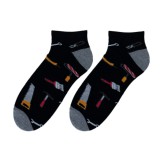 Stopki BRATEX POPSOX Męskie Wzorzyste