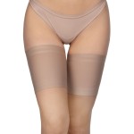 Opaska ANNES Satynowa na uda z silikonem