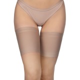 Opaska ANNES Satynowa na uda z silikonem