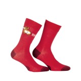 Skarpety Męskie WOLA Walentynkowe W94.N03