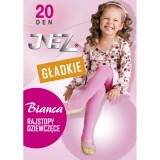Rajstopy Dziecięce INEZ  BIANCA Gładkie 20 Den