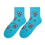 Skarpety BRATEX POPSOX Damskie Wzorzyste 