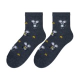 Skarpety BRATEX POPSOX Damskie Wzorzyste 