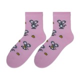Skarpety BRATEX POPSOX Damskie Wzorzyste 