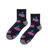 Skarpety BRATEX POPSOX Damskie Wzorzyste 