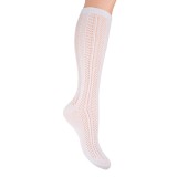 Podkolanówki Dziewczęce SKARPOL Ażurowe 43