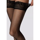 Pończochy Kabaretki MONA RETE  Małe Oczko 