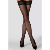 Pończochy Kabaretki MONA RETE  Małe Oczko 