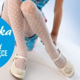 Rajstopy Dziecięce INEZ MAJKA Żakard  