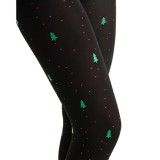 Rajstopy GABRIELLA CHRISTMAS TREES 3D 60 Den 560