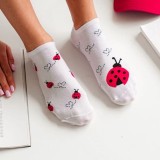 Stopki Damskie MILENA KOLOROWE Wzorzyste