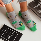 Stopki Damskie MILENA KOLOROWE Wzorzyste